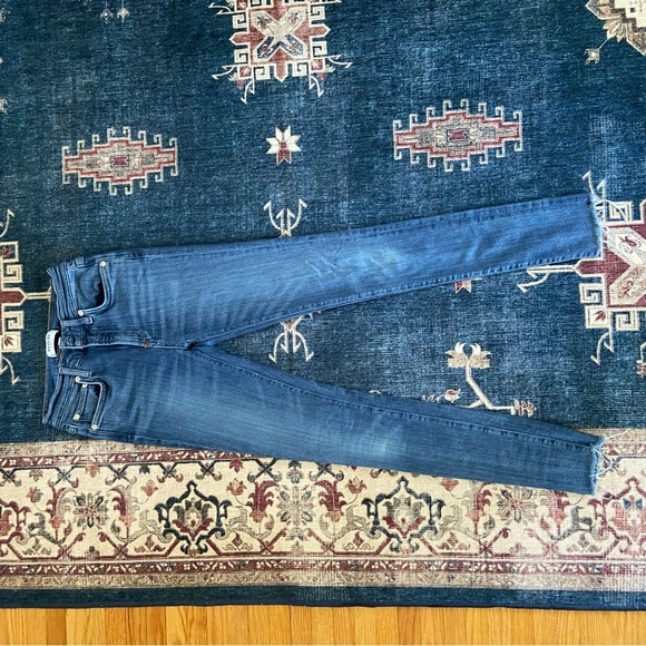 AGOLDE Sophie High Rise Skinny Jean With Raw Hem - Picture 7 of 10